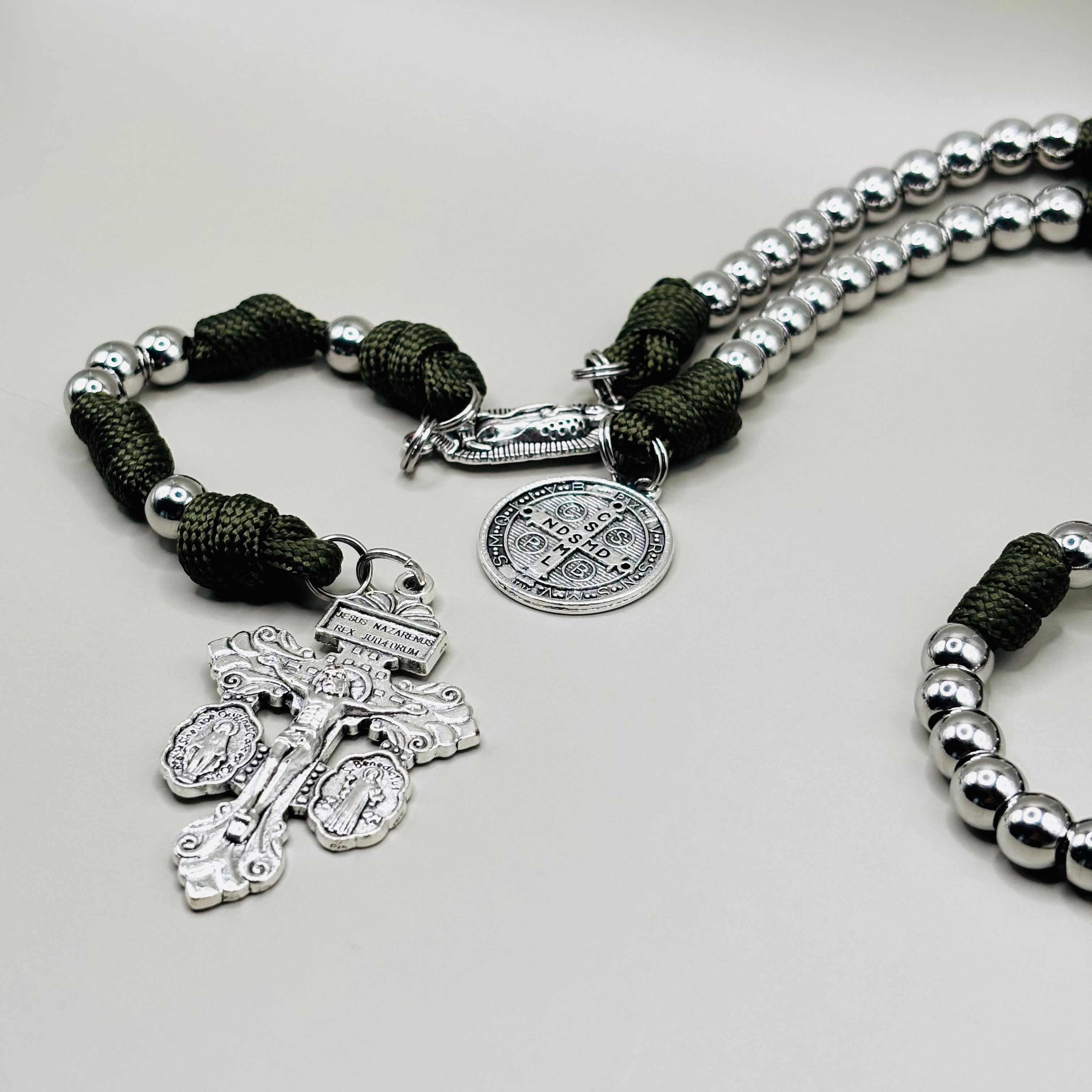 Rozenkrans “Militia Sancta” - Staal & Geloof