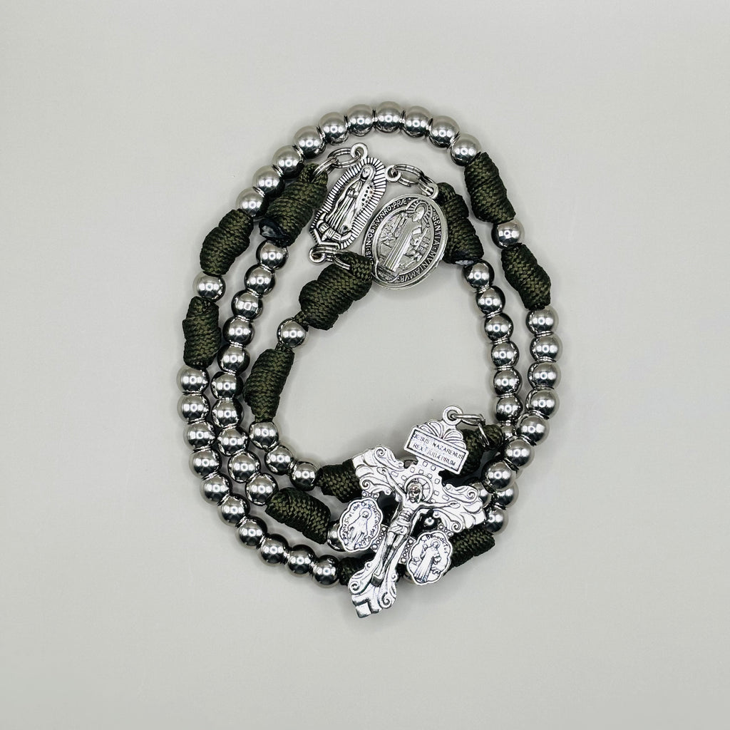 Rozenkrans “Militia Sancta” - Staal & Geloof