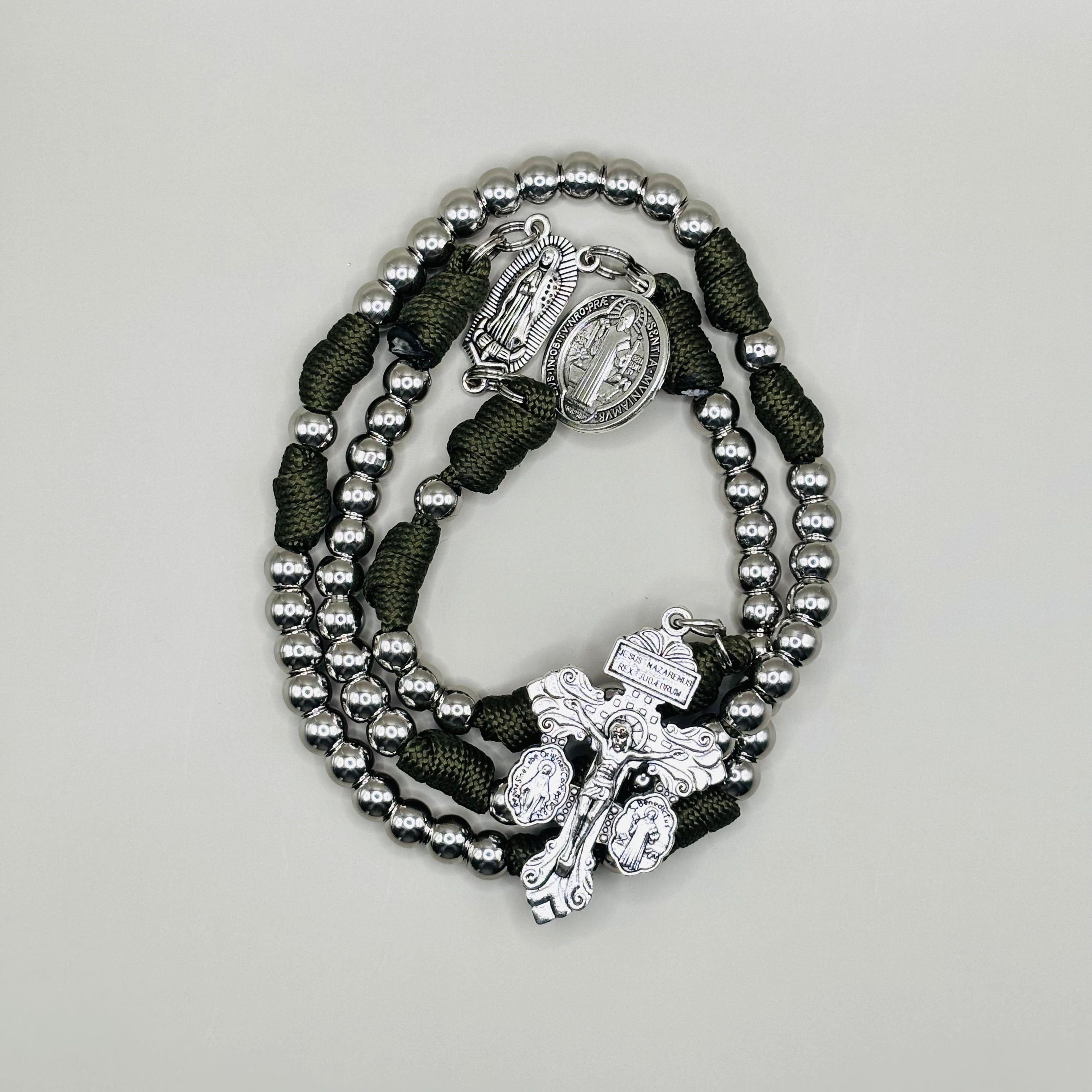 Rozenkrans “Militia Sancta” - Staal & Geloof