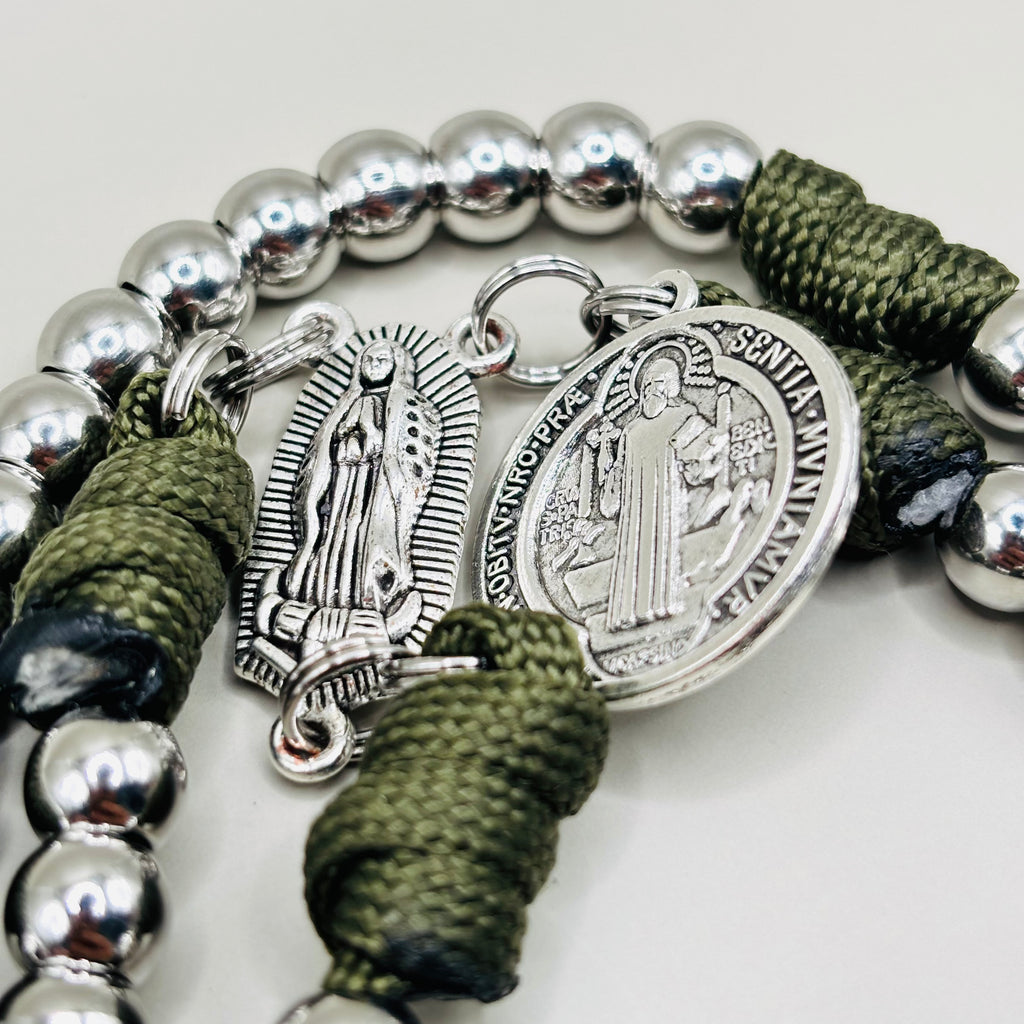 Rozenkrans “Militia Sancta” - Staal & Geloof