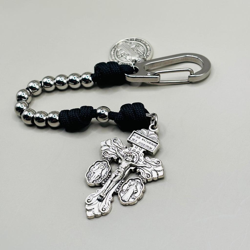 Pocket Rozenkrans “Noctis” – Licht in de Duisternis