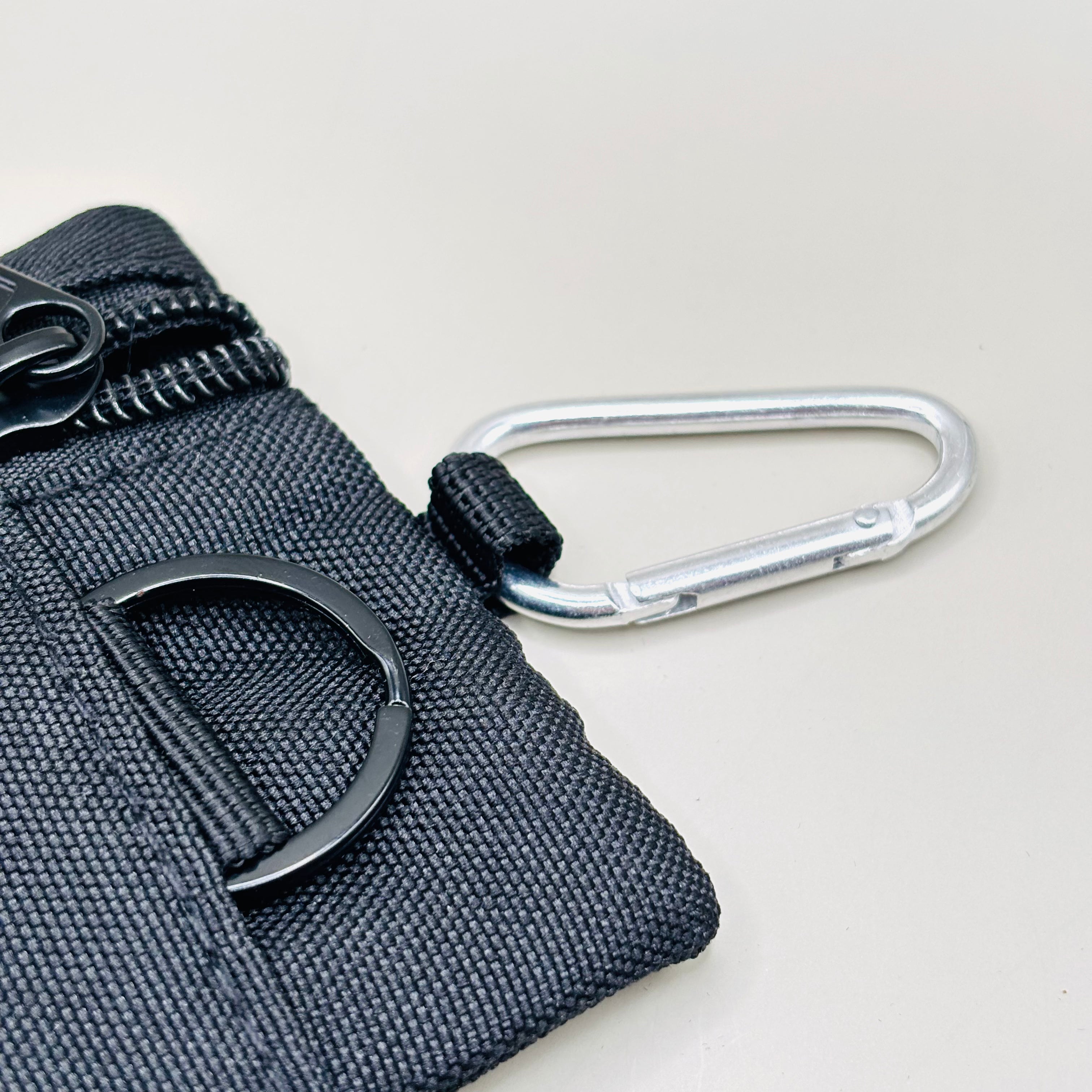 Rozenkrans pouch – Sint-Benedictus (met karabijnhaak)