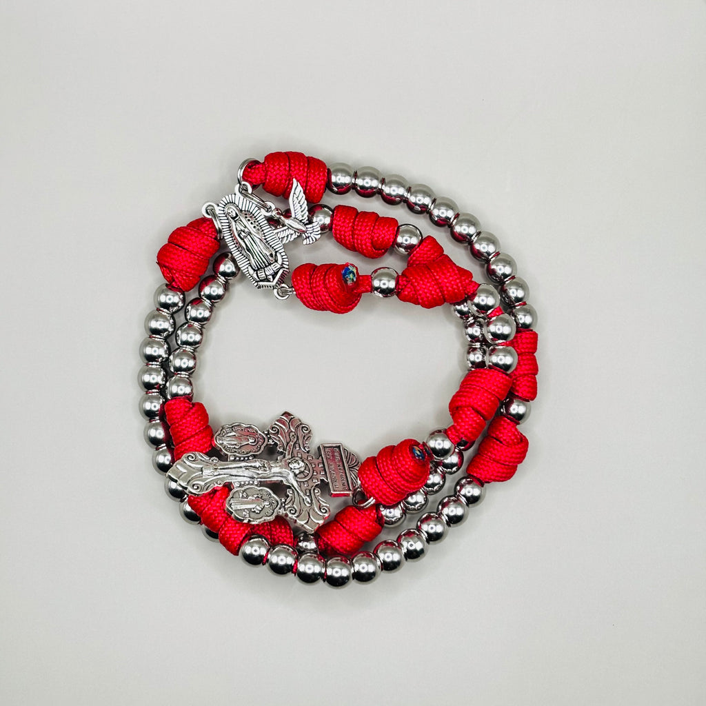 Van boven rode rozenkrans